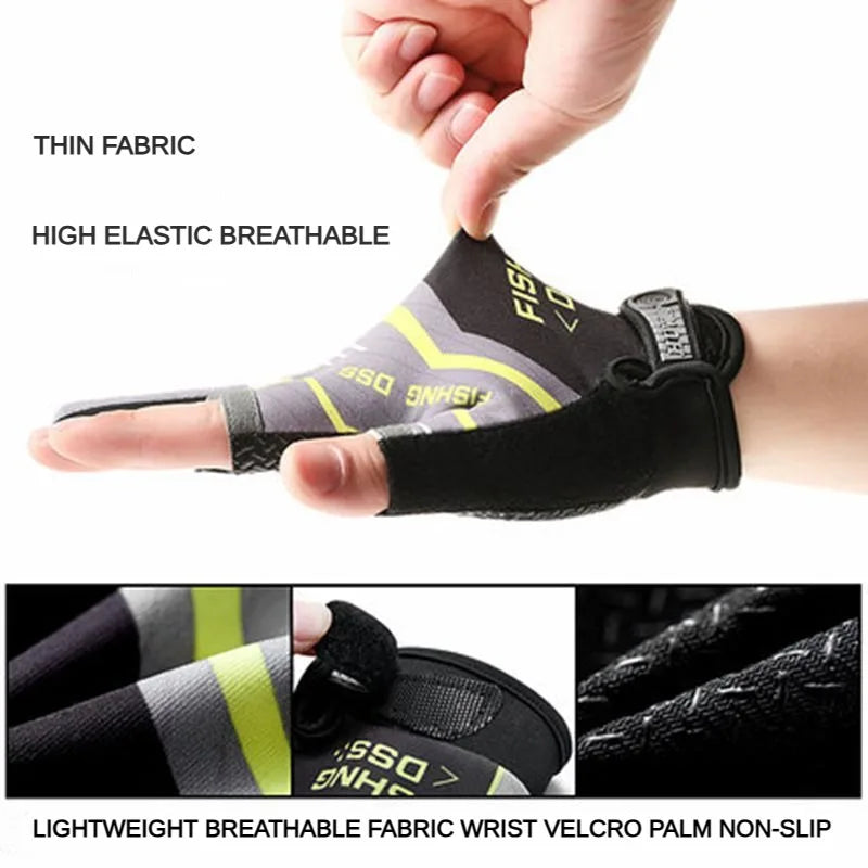 Thin Half-finger Gloves