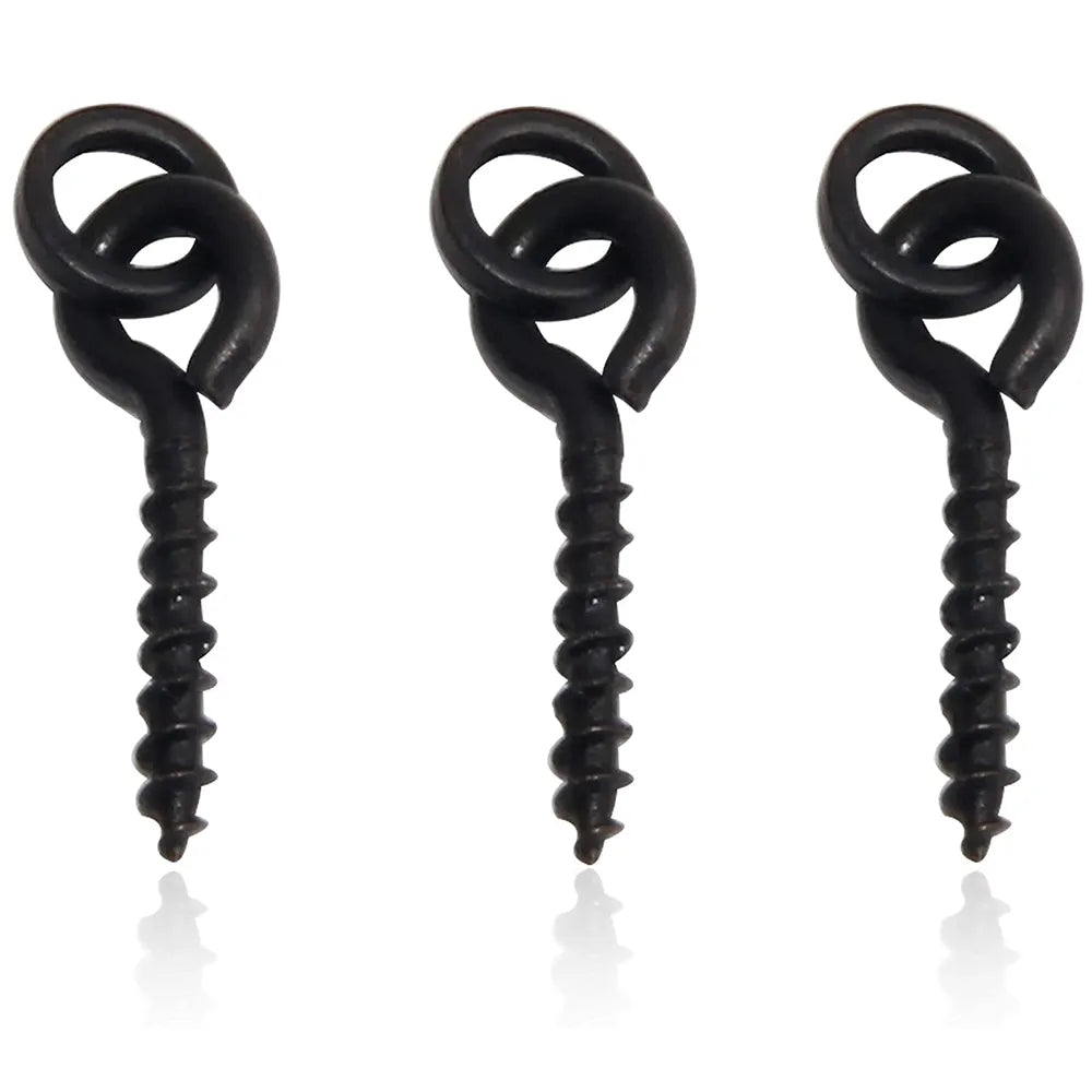 Boilie Bait Screw Fishing Bait Ring Swivel Carp