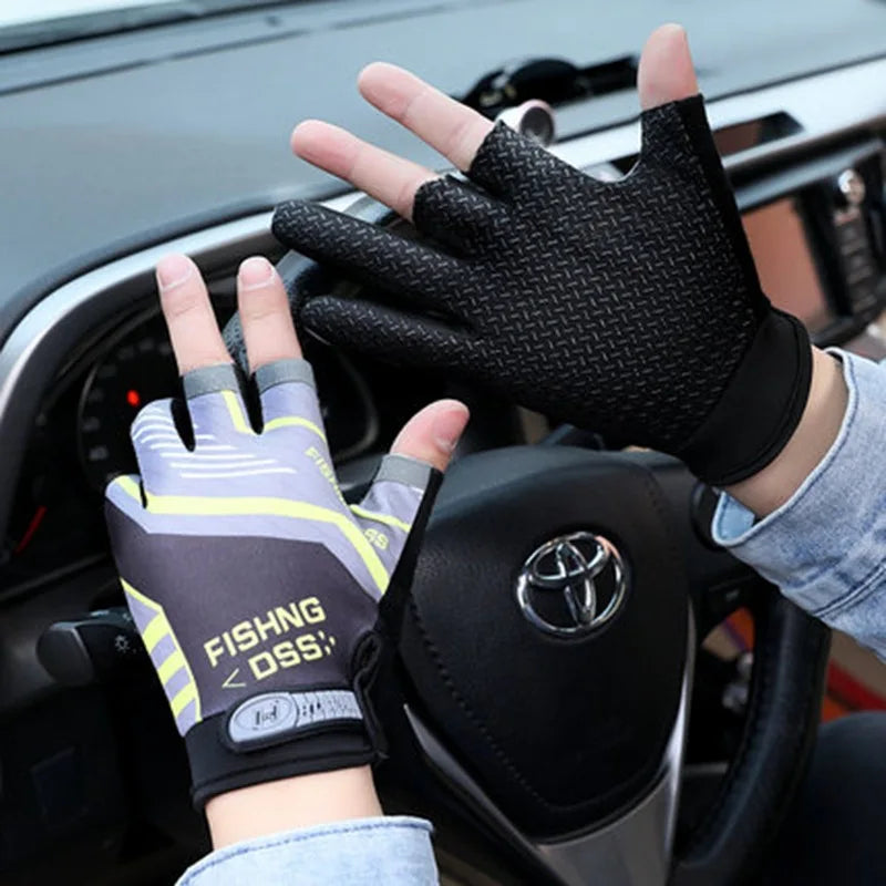 Thin Half-finger Gloves