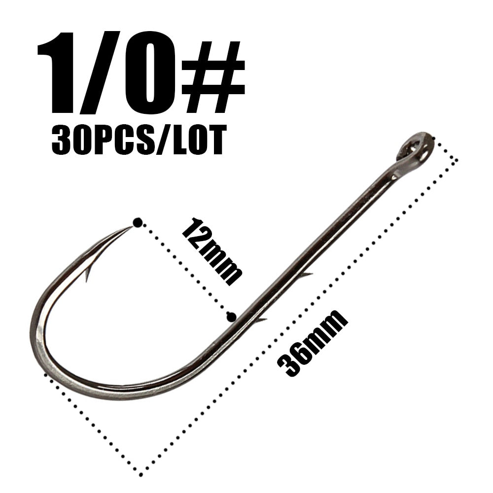 Sliced Shank Own Steel Hooks