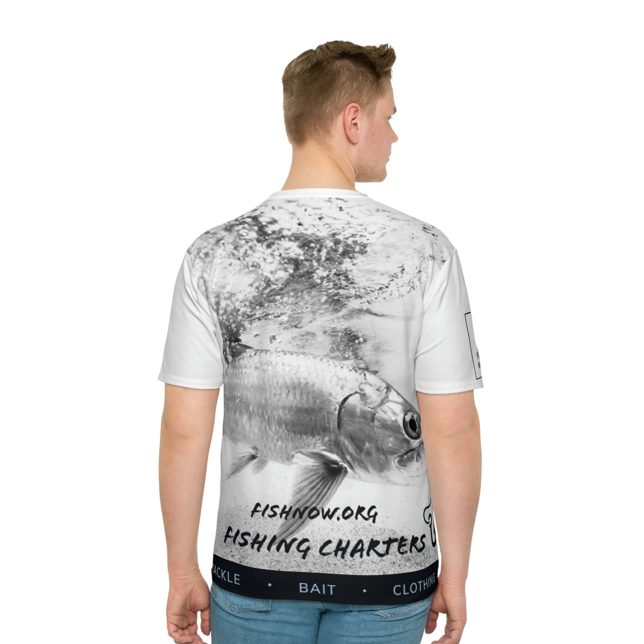 Men's Loose T-shirt (FishNow Design)